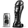 Dildo All Black 22 cm con testicoli