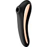 Stimolatore Clitorideo Dual Kiss Satisfyer - Nero