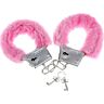 Manette Metal Diablo Picante con peluche rosa