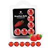 Set di palline brasiliane alla fragola