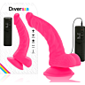 Dildo Vibrante Diversia 21.5 cm con Vibrazione Regolabile
