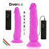 FlexiVibe Dildo Vibrante Flessibile 21cm Lilla