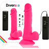 Dildo Realistico Diversia 20.5 cm con Vibrazione