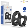 Anello INTENSE FOR HIM Model 11 con design a H
