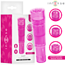 Mini vibratore INTENSE FUN TOYS KURT rosa, 4 testine