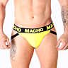 Jockstrap MACHO MX25A con design a fondo nudo