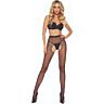 Medias PASSION TIOPEN 028 Crotchless Nero