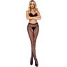 Medias Crotchless Passion TIOPEN 040 Nero Eleganza