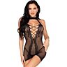 Vestito sexy Leg Avenue 81675 con scollo a V audace