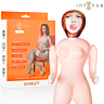 Muñeca hinchable INTENSE BODIES & MASTURBATORS SCARLETT con tre orifici