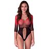 Bodystocking Passion Woman BS118 con maniche 3/4