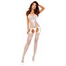 Bodystocking PASSION WOMAN BS121 con effetto autoreggente