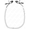 Pinze per Capezzoli KINK NIPPLE GRIP con Catena 30 cm