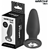 Plug Anale Addicted Toys con Gioiello Taglia M 10,4 cm