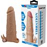 Guaina per pene Pretty Love Quillon con stimolatore clitorideo