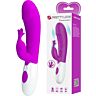 Vibratore Rabbit Pretty Love Rasmussen con stimolazione continua
