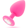 Plug Anale INTENSE Shelki L con base a diamante
