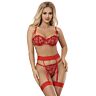 Set di lingerie sexy Sublime 954321 Heart Print