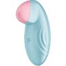 Vibratore Lay on Satisfyer Tropical Tip con applicazione