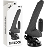 Vibratore BASECOCK 20 cm con telecomando e testicoli