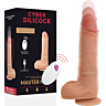 Vibratore Realistico CYBER SILICOCK Master HUCK 20.9 cm con Telecomando