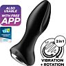 Vibratore Satisfyer Rotator Plug 2+ App