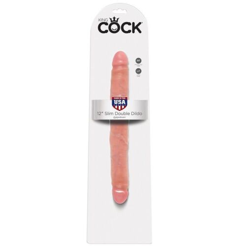 Dildo doppio KING COCK 30 CM con tocco realistico