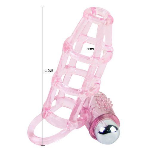 Guaina Pene BAILE Sweet 10 Ritmi con Anelli di Silicone