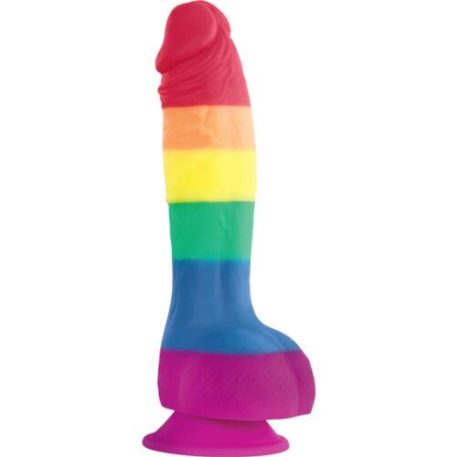 Dildo PRIDE 15 cm - Colori dell'Orgoglio LGBT