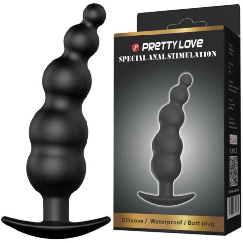Plug Anale Pretty Love Speciale 11.8 cm con Asa di Controllo