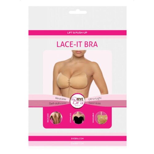 Reggiseno Autoadesivo Bye Bra Lace-IT con Supporto.