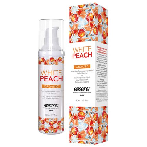 White Peach Oral Pleasure Massage Oil 50 ml
