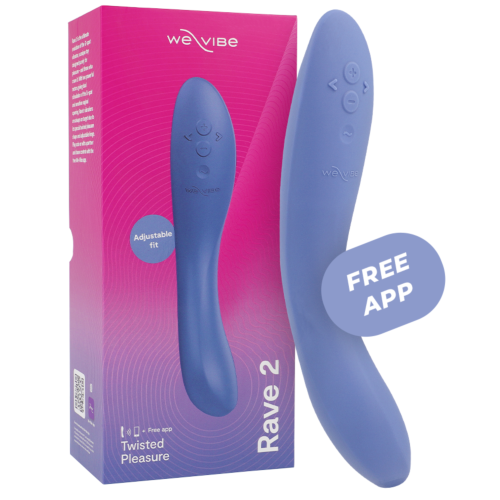 Vibratore Punto G We-Vibe Rave 2 con stimolazione duale