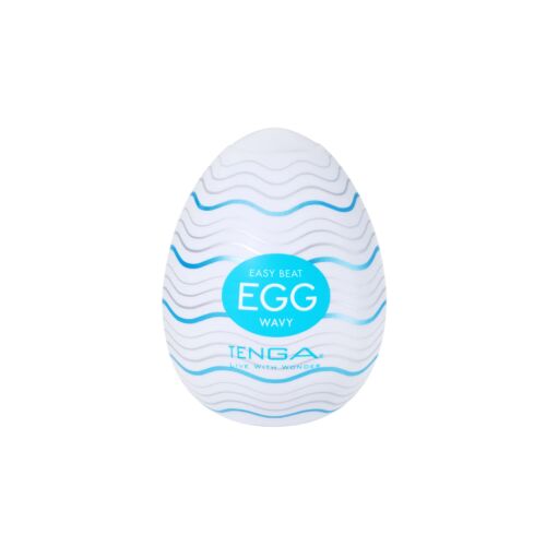 Masturbatore Tenga EGG WAVY | Texture ondulate e stimolanti