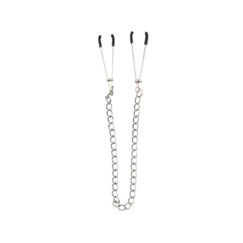 Granchi per capezzoli Bound to Please con catena regolabile