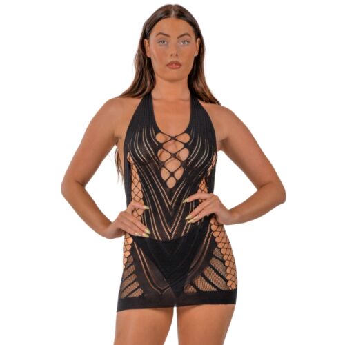 Vestito Sexy Lace con dettagli effetto corsetto