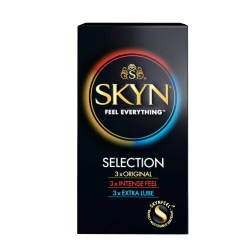 Preservativo Mates SKYN Selection 9 Pack con materiale non latex