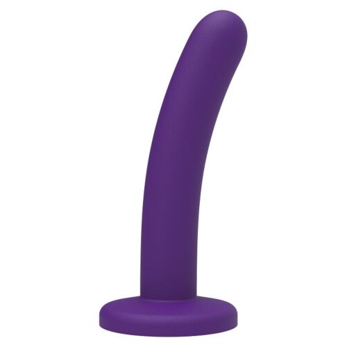 Dildo Mina Silk Curved 13.3 cm con base di suzione