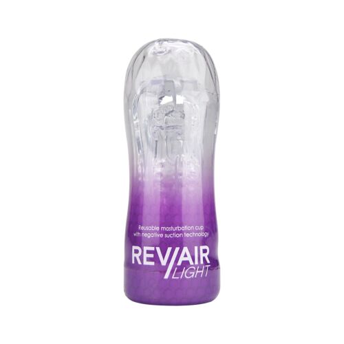 Masturbatore REV Rev-Air Light con tre camere di piacere