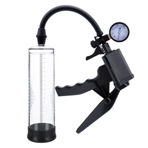 Pompa per pene REV Rev-Pump Gauge con manico a pistola