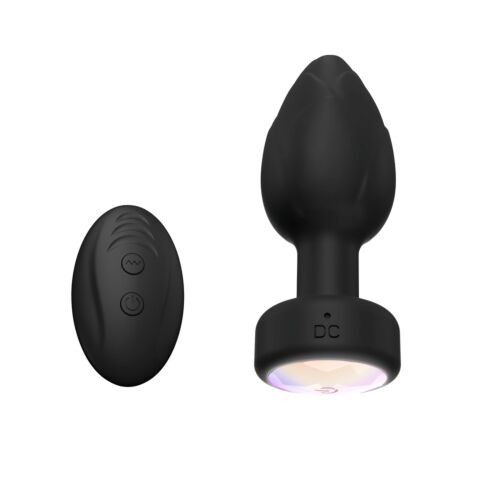 Butt Plug Toosh Remote Controlled Light Up