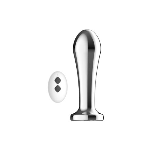 Butt Plug Toosh Remote Controlled Metal Vibrating