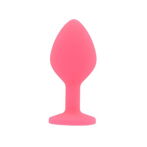 Butt Plug Toosh Silicone Medium con base decorativa