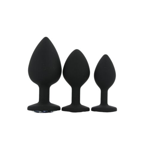 Set di Butt Plugs Toosh con Base Gioiello