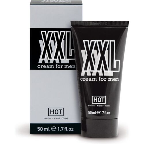 Crema Aumento Erezione HOT XXL 50 ml per un voluminoso effetto