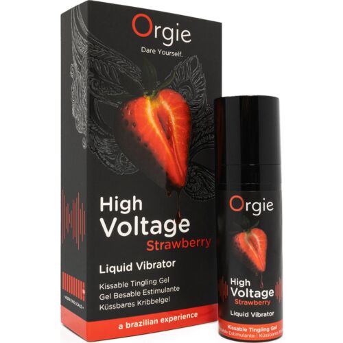 Gel Stimolante Orgie High Voltage Fragola 15 ml