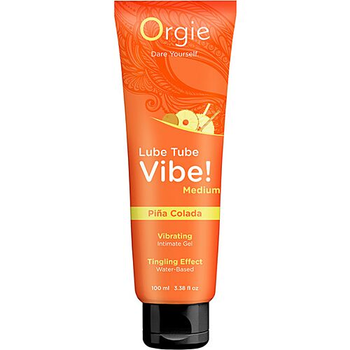 Gel Intimo Orgie Lube Tube Vibe Piña Colada con effetto vibrazione