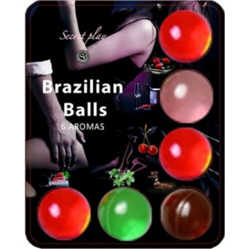 Bolas Brazilian Balls SECRETPLAY con Lubrificante Aromatizzato