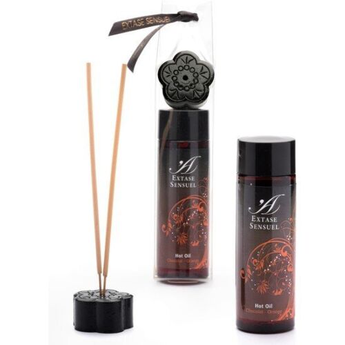 Olio da Massaggio EXTASE SENSUAL con Effetto Caldo