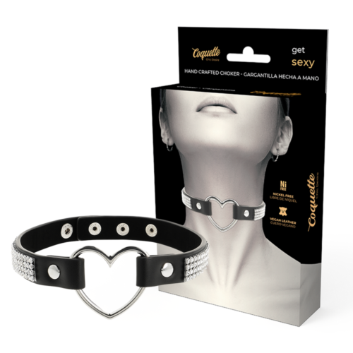 Choker in Pelle Vegana Coquette Chic Desire